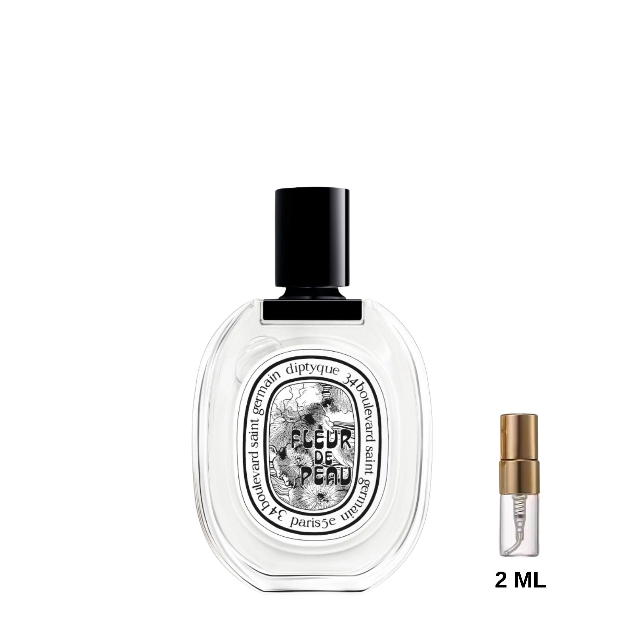 Diptyque Fleur De Peau דוגמית בושם