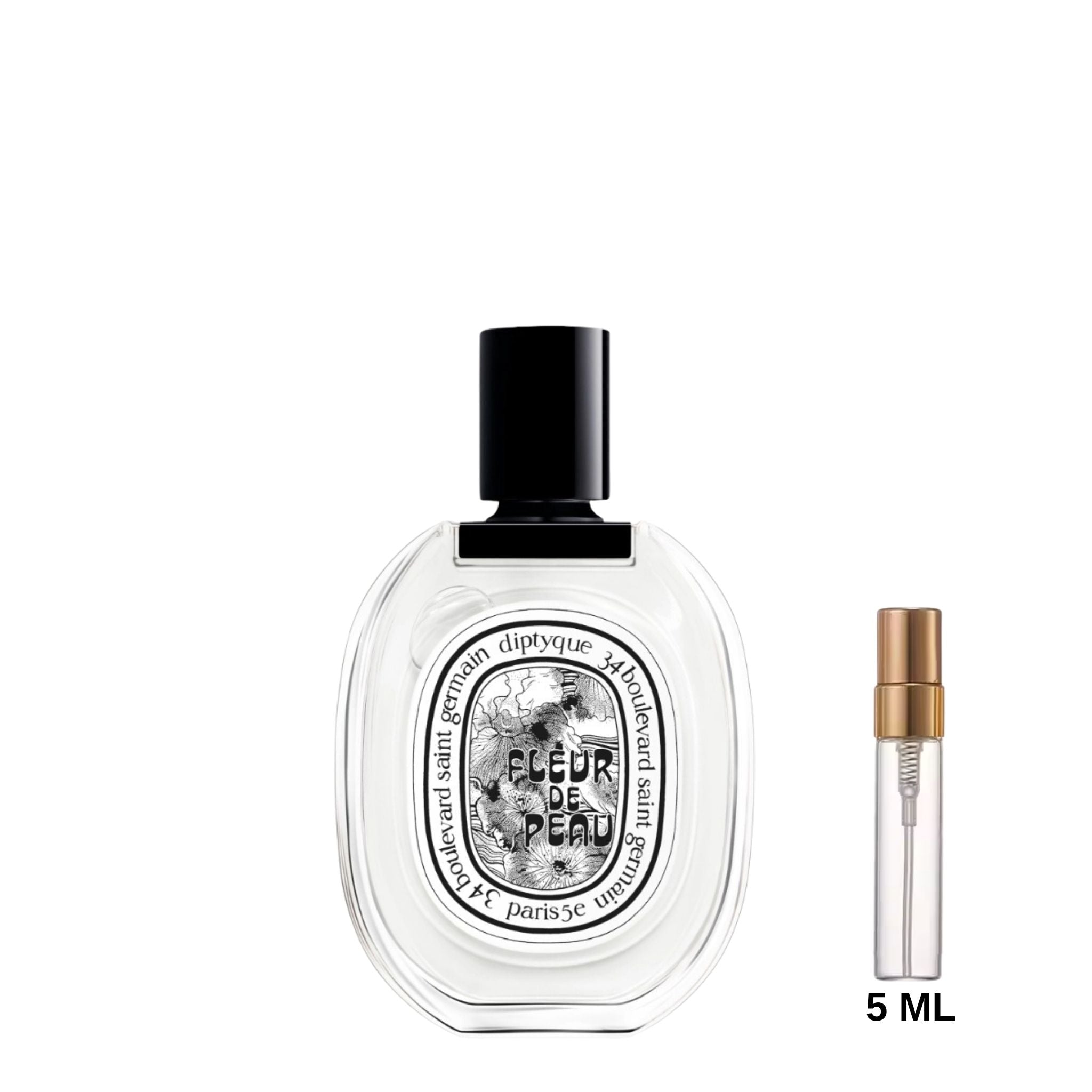 Diptyque Fleur De Peau דוגמית בושם