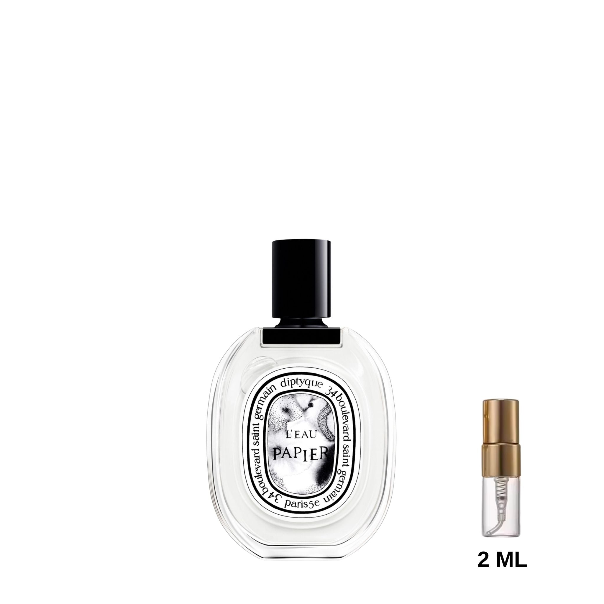 Diptyque L'Eau Papier דוגמית בושם