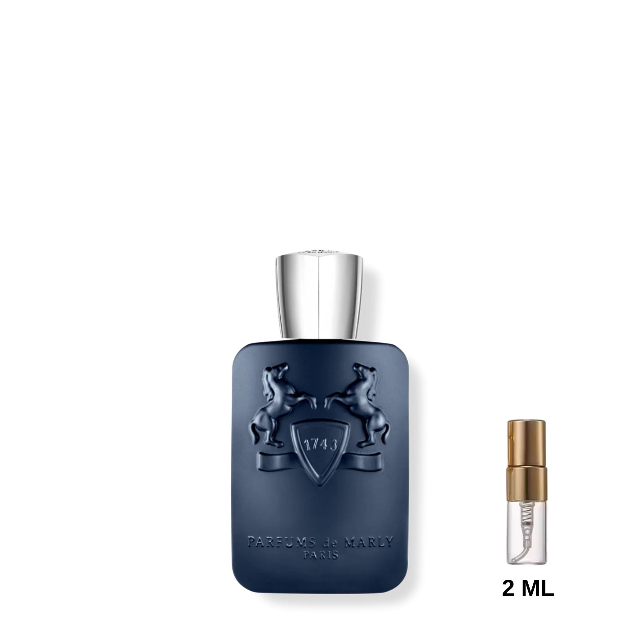 בקבוק כחול יוקרתי Parfums de Marly Layton דוגמית בושם